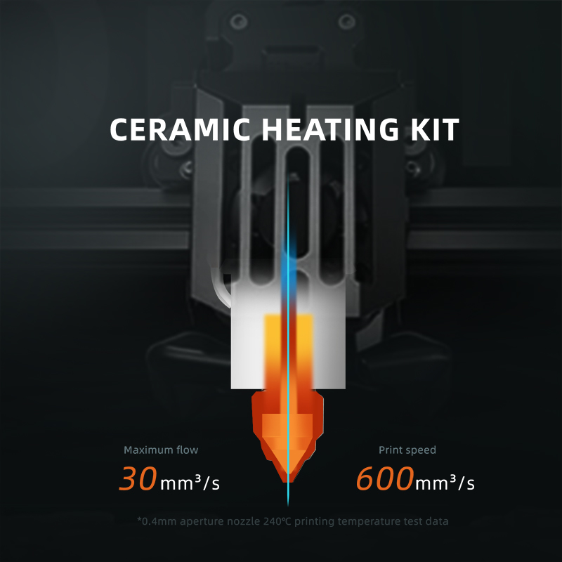 Ender 5用セラミックホットエンド,高流量,3Dプリンタ - High Flow Ceramic Hotend のレビューと価格